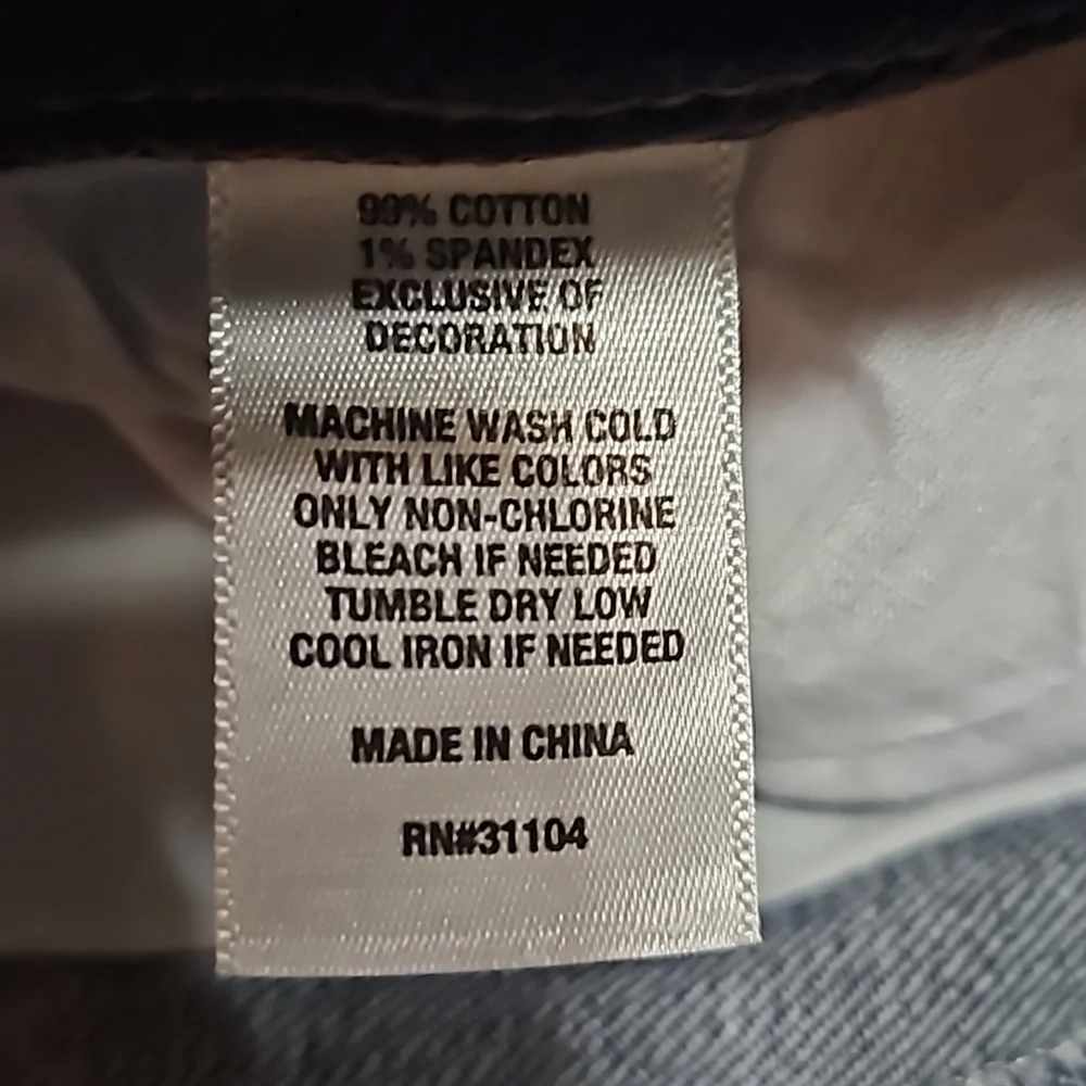 true craft Denim Mid-Rise Shorty Stretch Blue Jean Shorts 3" Inseam Women's 10 - Picture 7 of 16